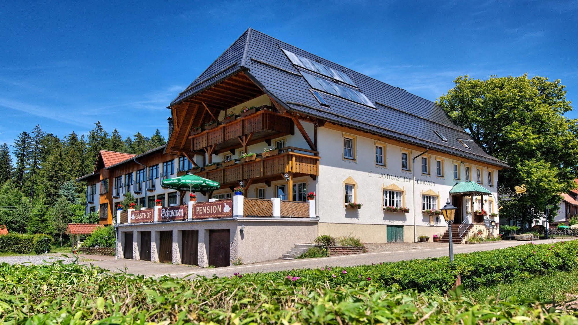 Landgasthof Zum Schwanen ホルンベルク エクステリア 写真