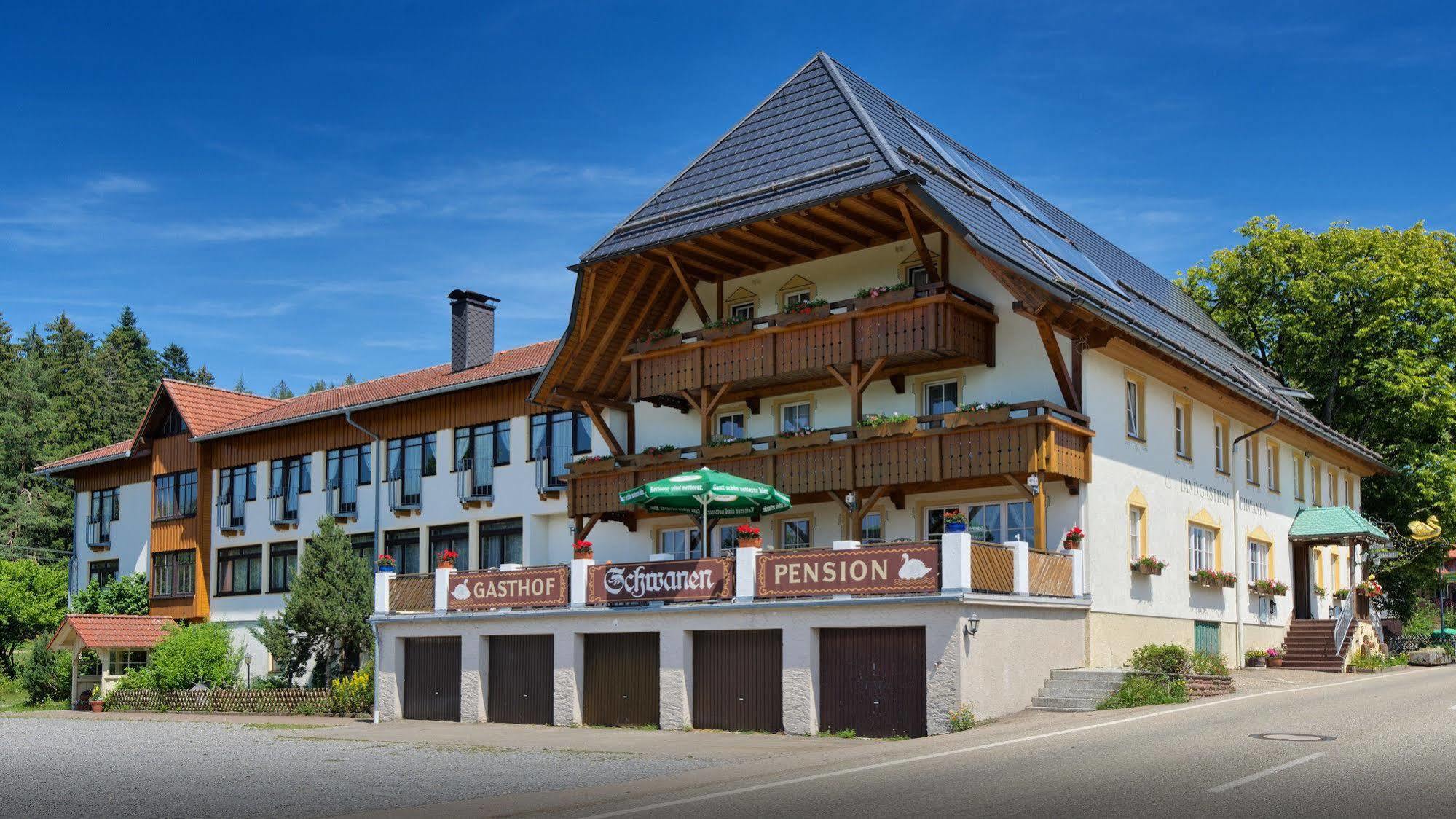 Landgasthof Zum Schwanen ホルンベルク エクステリア 写真